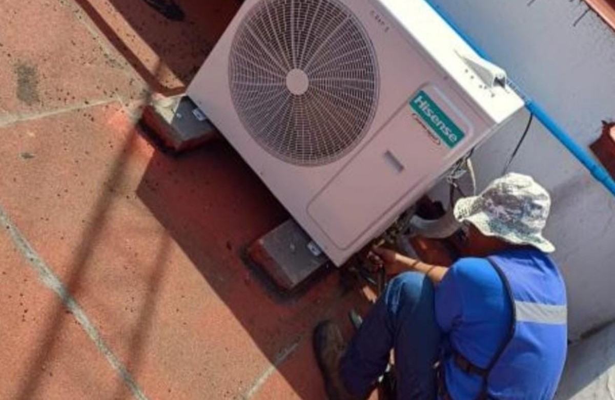 instalacion de aire acondicionado